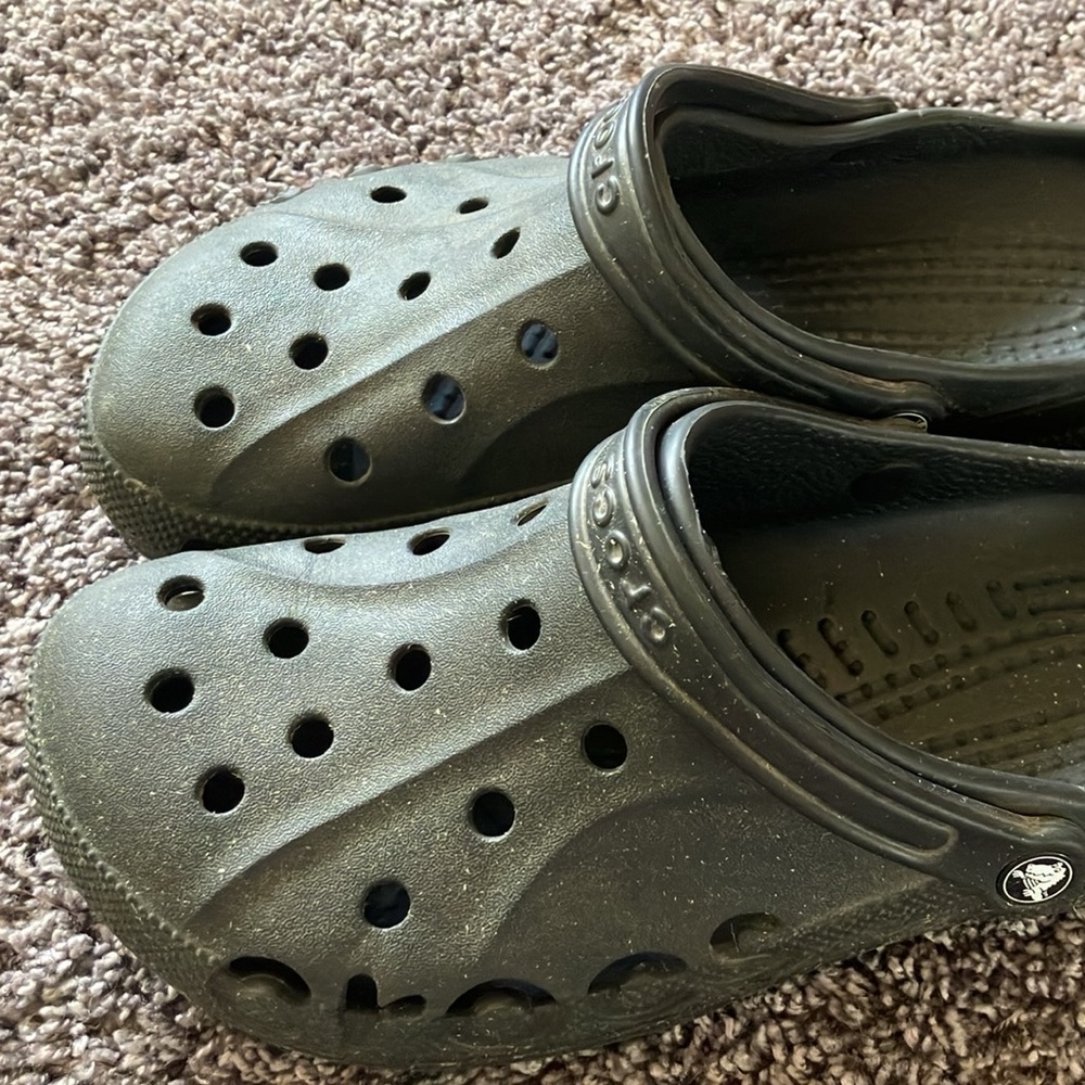 Black Crocs - worn a few times